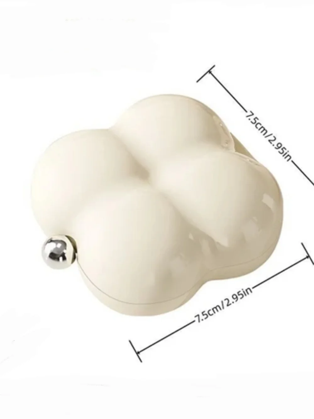Cloud-Shaped or Bubble-Style Portable Mini Storage Box BNIB